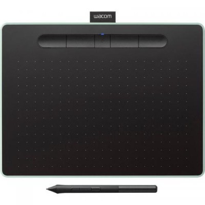 TABLETA grafica Wacom Intuos M, Bluetooth, Pistachio &amp;quot;CTL-6100WLE-N&amp;quot; (timbru verde 0.18 lei) foto