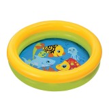 Piscina gonflabila pentru copii, Vinil, 61x15 cm, Rotunda, Model Pestisori, 15l, ATU-VD1639, Rotund