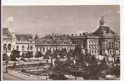Carte Postala veche - Oradea, PIata Victoriei, circulata foto