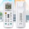 Telecomanda pentru aer conditionat, Plastic, Universal, Alb - 4