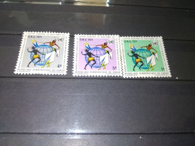TIMBRE CONGO 1971 foto