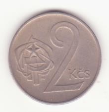 Cehoslovacia 2 coroane 1975