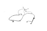 Cablaj senzor de parcare spate MERCEDES-BENZ CLS C218 2013 OEM: A2185409606 15460628