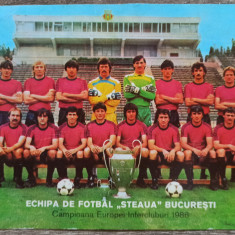 Vedere Echipa de Fotbal Steaua Bucuresti 1986