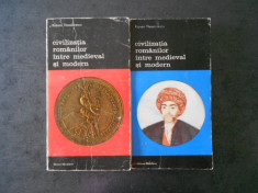 RAZVAN THEODORESCU - CIVILIZATIA ROMANILOR INTRE MEDIEVAL SI MODERN 2 volume foto