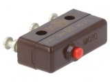 Micro&icirc;ntrerupător SNAP ACTION 5A/250VAC fără manetă SPDT