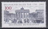 Germania 1991 - Poarta Brandenburg - 200 de ani, MNH, Nestampilat