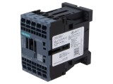 Contactor SIEMENS 3RT2016-2AF01, 3-polar NO, 3 contacte auxiliare NO 110VAC 9A 690V