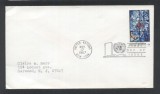 UN New York 1967 Chagall window Mi.189 FDC UN.091