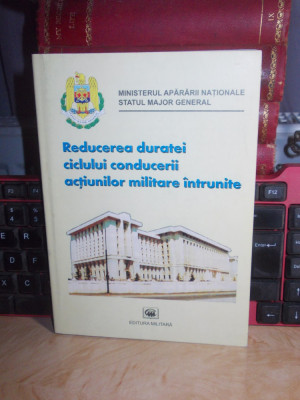 REDUCEREA DURATEI CICLULUI CONDUCERII ACTIUNILOR MILITARE INTRUNITE , 2002 foto