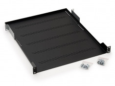 RAFT FIX perforat TRITON 1U, pt rack 19 inch, adancime 950 mm, sarcina maxima 40 Kg, negru, &amp;quot;RAB-UP-950-A1&amp;quot; foto