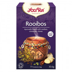 Ceai bio Rooibos, 17 pliculete 30.6g Yogi Tea