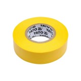 Cumpara ieftin Banda izolatoare galbena 19mm x 20 m Yato YT-81654