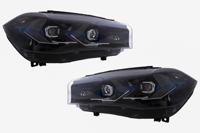 Faruri Full LED BMW X5 F15 (2013-2018) Conversie de la HID la LED Performance AutoTuning