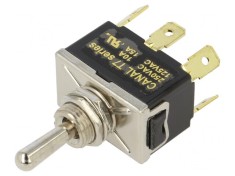 Comutator Basculant 3 Poziții ON-OFF-ON 10A 250V
