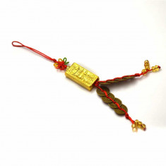Amuleta cu Lingou de Aur si monede chinezesti