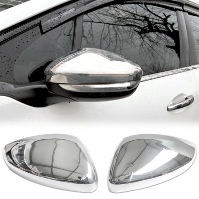 Capace/carcase de oglinzi cromate pentru Opel Corsa F din 2019 foto