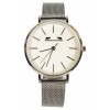 Ceas Dama Elegant, cu Bratara Metalica, Latime 1.3 cm, Matteo Ferari, Argintiu, Cadran Alb - MF88009SILVER
