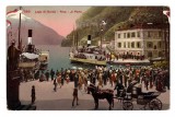 ITALIA LACUL GARDA PORTUL RIVA VAPOARE CALEASCA