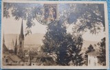 Carte postala, Zurich, Vedere dinspre Politehnică, perioada interbelica