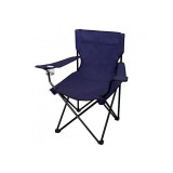 Scaun pliabil gradina, camping, pescuit, albastru, max 120 kg, 50x50x80 cm