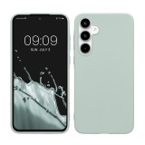 Husa Kwmobile pentru Samsung Galaxy A35, Verde deschis, Silicon, KWM000021PB011C, Carcasa