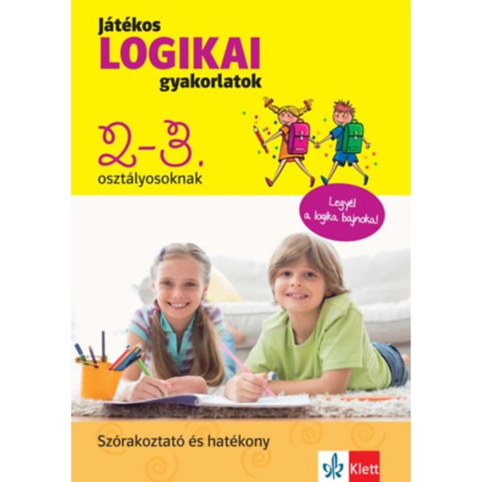 J&aacute;t&eacute;kos logikai gyakorlatok 2-3. oszt&aacute;lyosoknak - Cs&aacute;nyi Judit