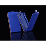 Husa Flip Flexi Sam Galaxy A5 A500 Albastru, Samsung Galaxy A5, Cu clapeta, Piele Ecologica