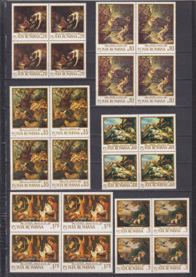 REPRODUCERI DE ARTA I LP. 741-742 MNH foto