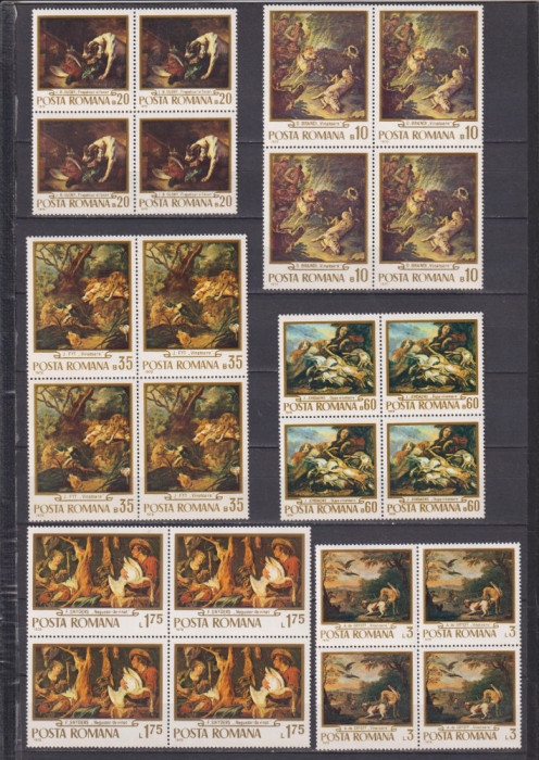 REPRODUCERI DE ARTA I LP. 741-742 MNH