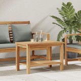 VidaXL Masă de cafea Maro 70 x 40 x 45 cm Lemn masiv de tec