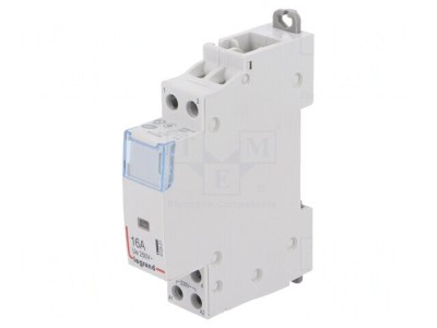 Contactor 2-polar 16A 230VAC NC NO foto