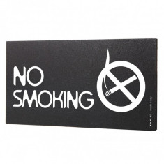 Semn indicator No Smoking, 8x15 cm