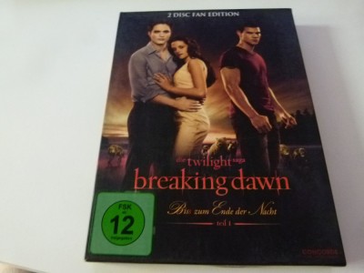 Breaking dawn, dvd foto