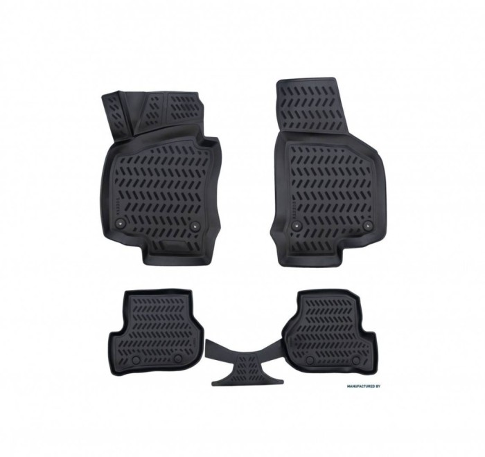 Covoare presuri cauciuc tip tavita PSN Seat Leon II 2005-2013