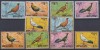 DB1 Fauna Pasari Fazani Bhutan 1968 10 v. MNH, Nestampilat