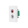 Modul Priza Audio 1M LUXION, Standard Italian SmartElectro IntelligentHouse