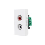 Modul Priza Audio 1M LUXION, Standard Italian SmartElectro IntelligentHouse