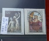 TS21 - Timbre serie Italia 1981 Mi1736-37, Stampilat