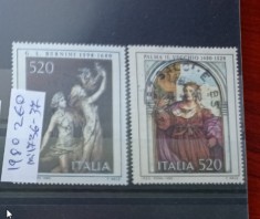 TS21 - Timbre serie Italia 1981 Mi1736-37