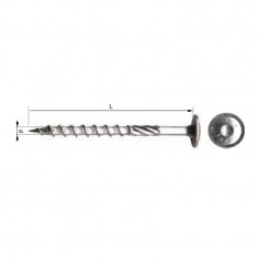 SURUBURI CU CAP TORX TORBANTE T30 6X80MM, 100/SET