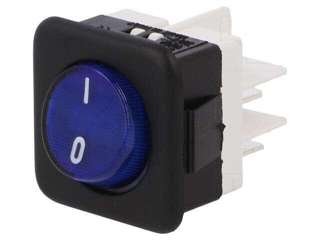 Comutator Rocker ON-OFF 16A 250V Albastru