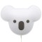 Buokids Soft Wandlampe Koala B&auml;r schwarz
