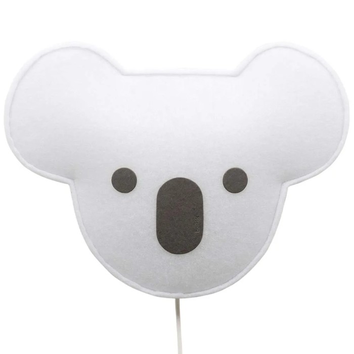 Buokids Soft Wandlampe Koala B&auml;r schwarz