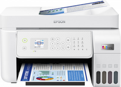 EPSON L5316 CISS COLOR INKJET MFP WHITE foto