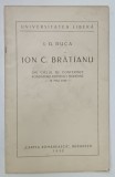 ION C . BRATIANU de I . G . DUCA , 1932 * PAGINI NETAIATE