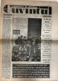 Cumpara ieftin Almanah Cuvantul nr. 21, 1990, 8 pagini, romana, brosat, dimensiune 24 x 30 cm