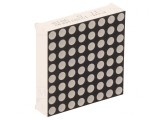 Afişaj LED Matrice 8x8 Ambră 32x32x8mm