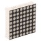 Afişaj LED Matrice 8x8 Ambră 32x32x8mm