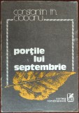 CONSTANTIN TH. CIOBANU - PORTILE LUI SEPTEMBRIE (VERSURI, editia princeps 1979)